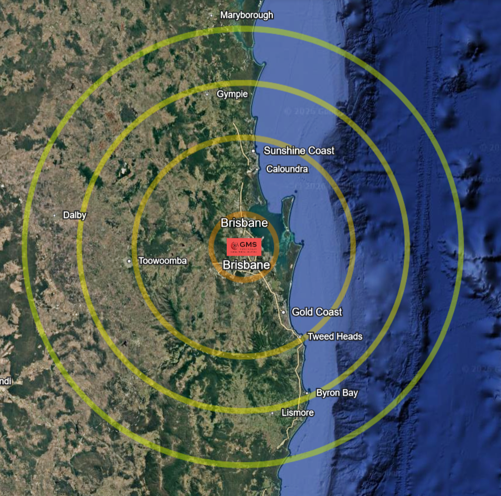 Brisbane Delivery Zones