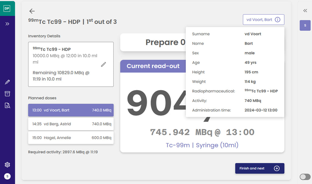 DoseIT Patient dose preparation software