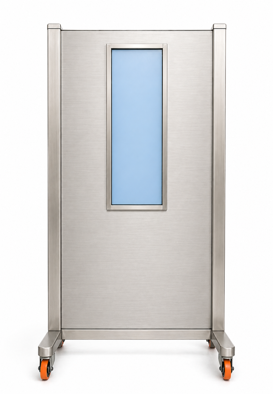 Mobile SPECT Shield - 6mm Pb, with integrated window.
