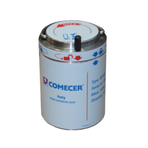 CF18-T - Tungsten Shielded Container