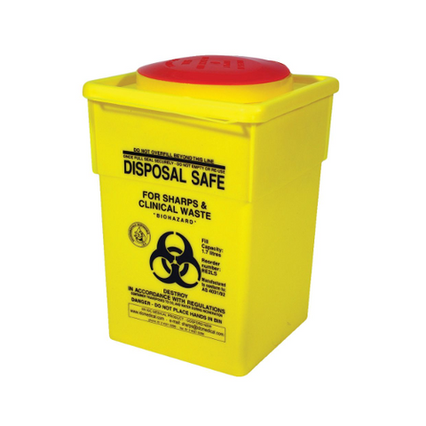 Disposal Safe Sharps Container (2L)